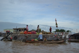 <h5>Can Tho floating market</h5>